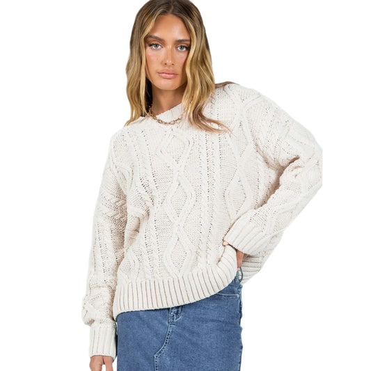 Claire Cable Knit Sweater