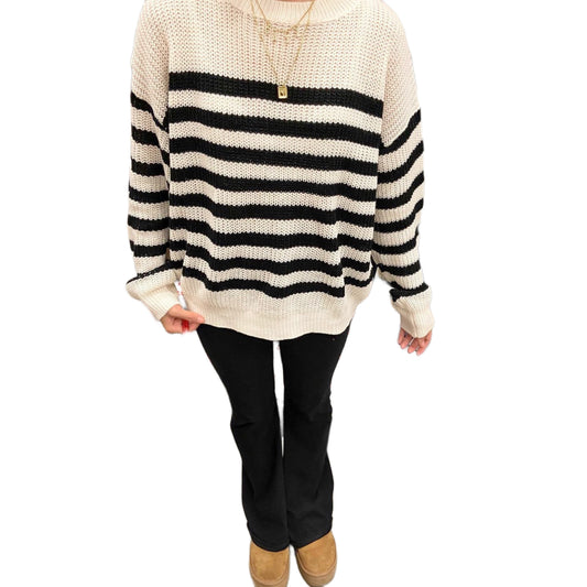 Stella Striped Knit Sweater