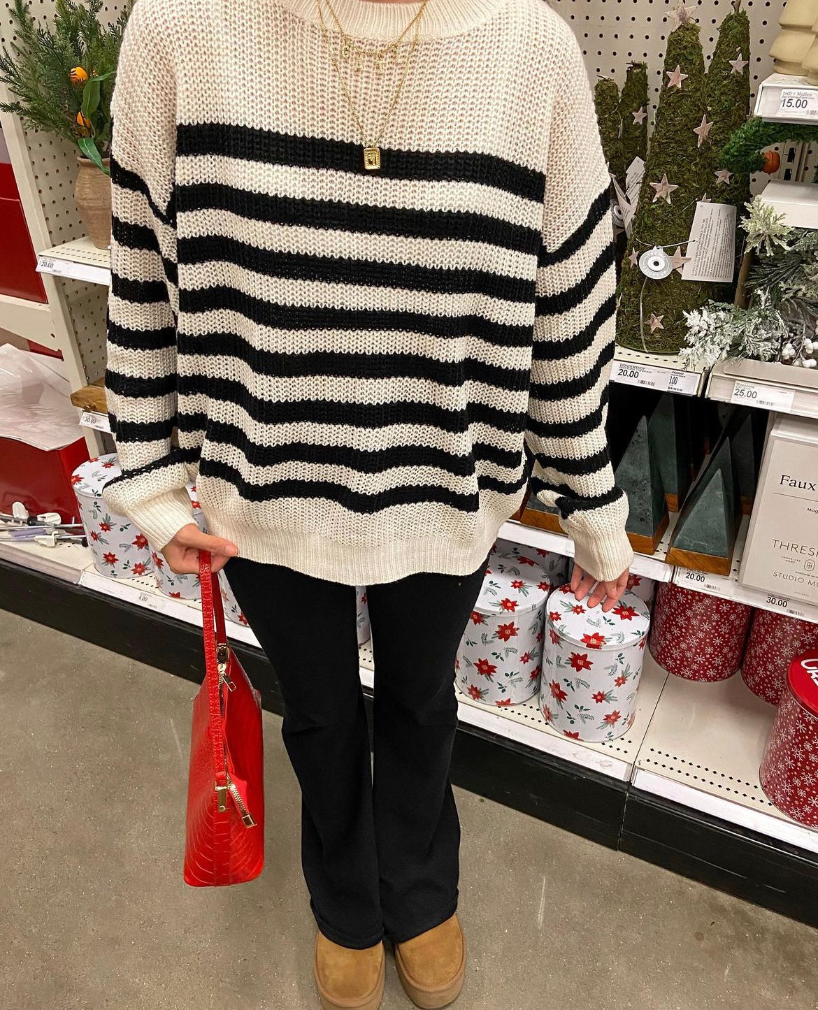 Stella Striped Knit Sweater