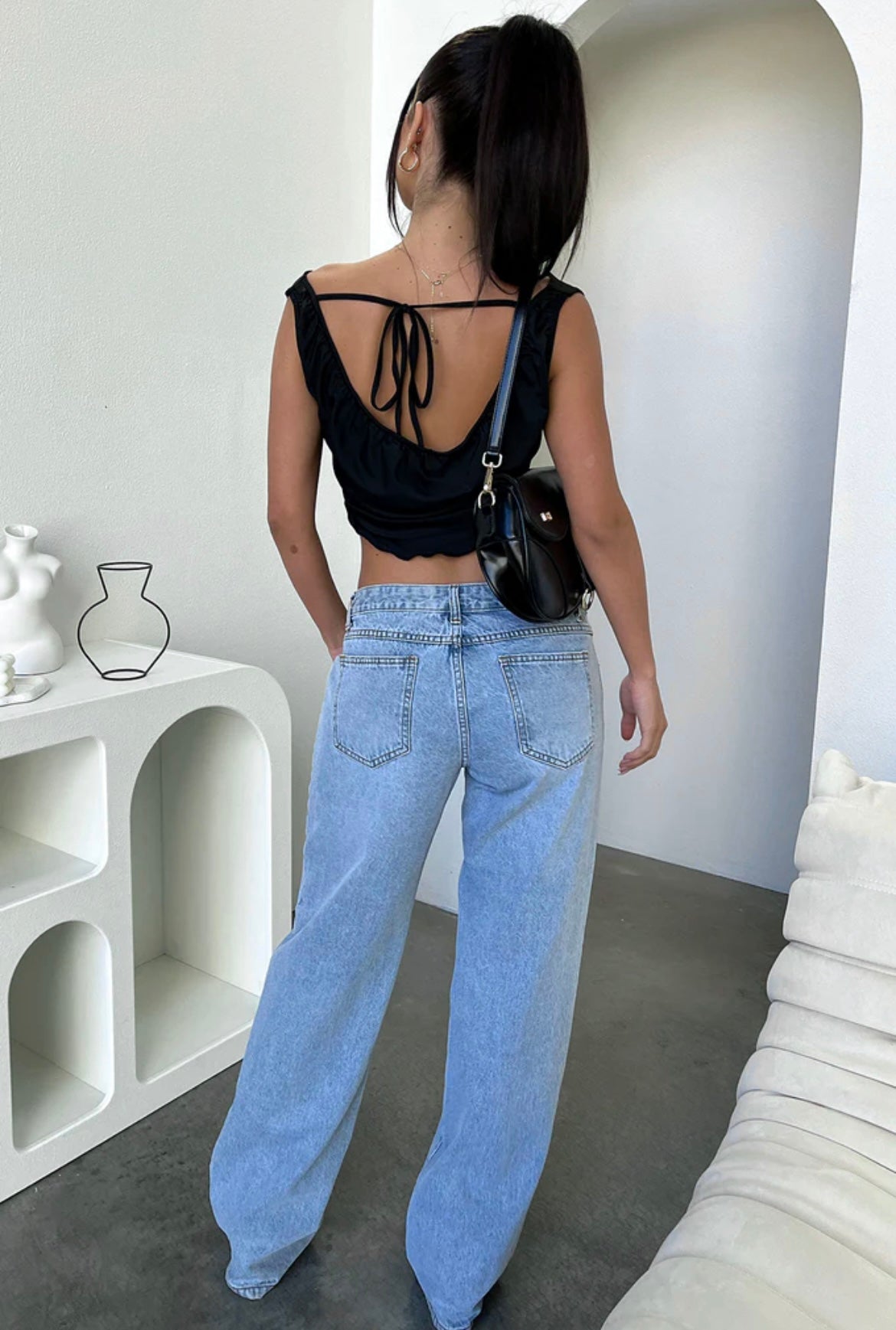 Mabel Low Rise Wide Leg Jeans