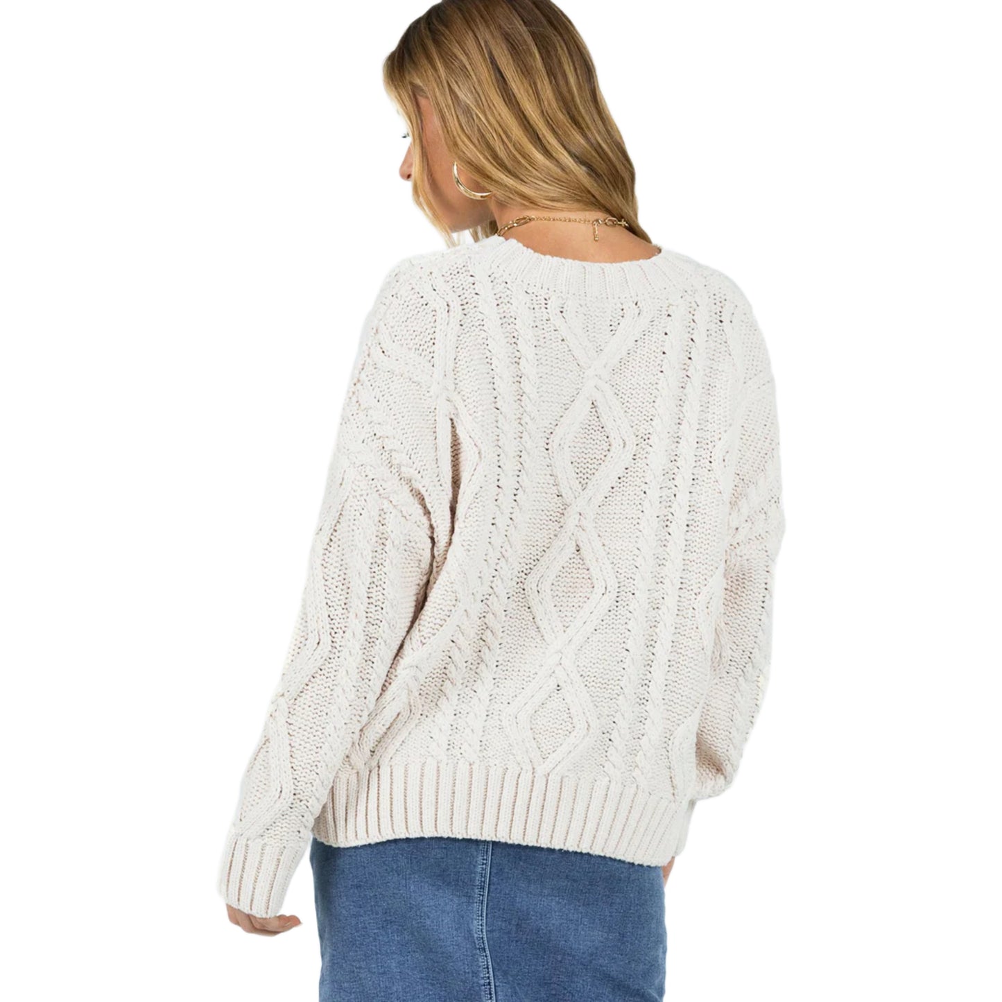 Claire Cable Knit Sweater